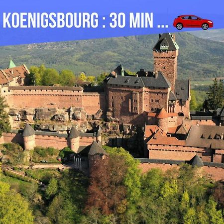 Le Red St Leon : Lit Queen Size * Wifi * Ideal Couple Colmar Exteriör bild
