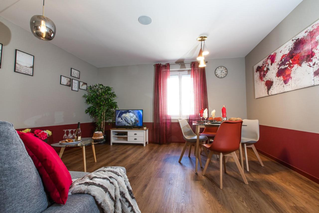 Le Red St Leon : Lit Queen Size * Wifi * Ideal Couple Colmar Exteriör bild
