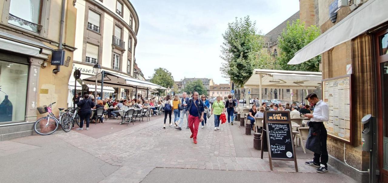Le Red St Leon : Lit Queen Size * Wifi * Ideal Couple Colmar Exteriör bild